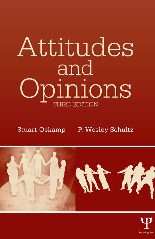 Book cover of Attitudes and Opinions (3)