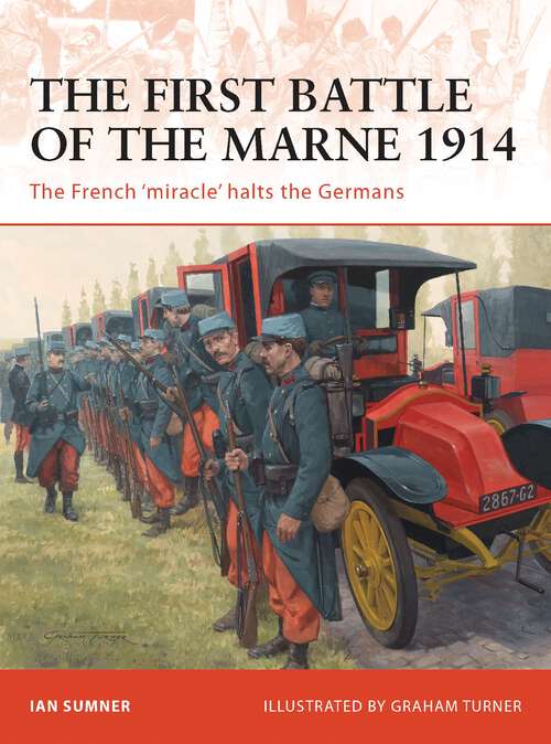 Book cover of The First Battle of the Marne 1914