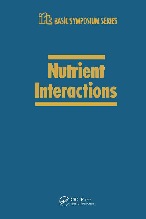 Book cover of Nutrient Interactions