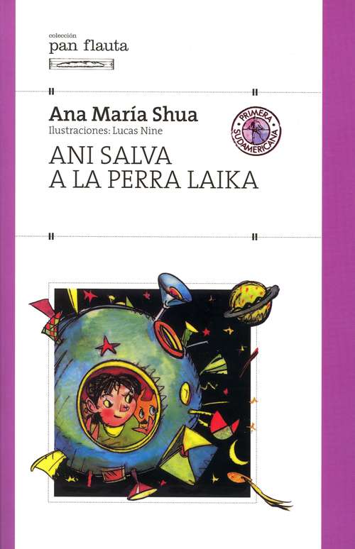 Book cover of Ani salva a la perra Laika
