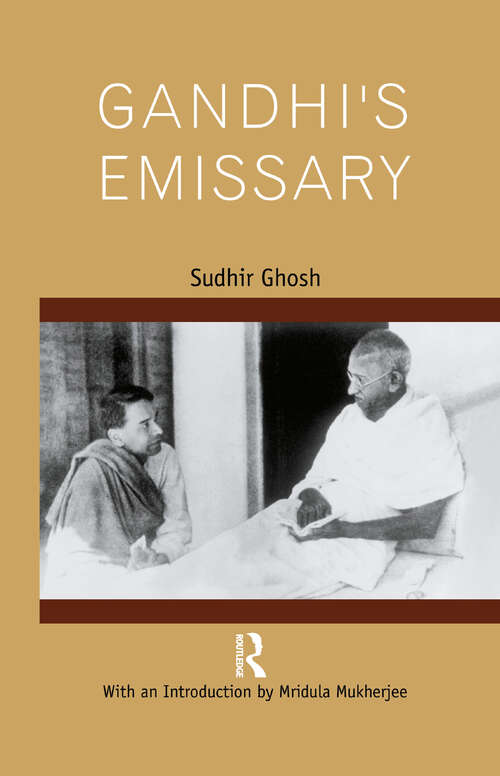 Book cover of Gandhi’s Emissary