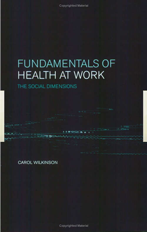 Book cover of Fundamentals of Health at Work