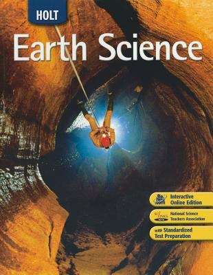 Book cover of Holt Earth Science