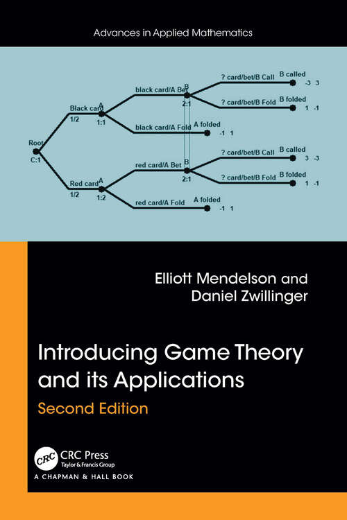 Book cover of Introducing Game Theory and its Applications (2) (ISSN)