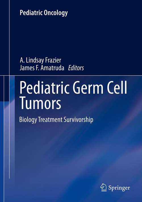 Book cover of Pediatric Germ Cell Tumors