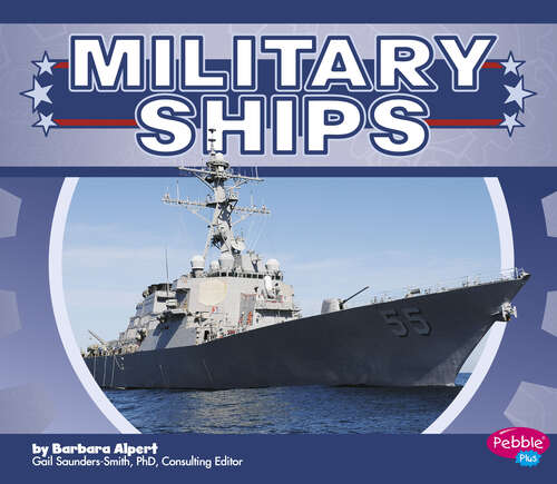Book cover of Military Ships (Military Machines Ser.)