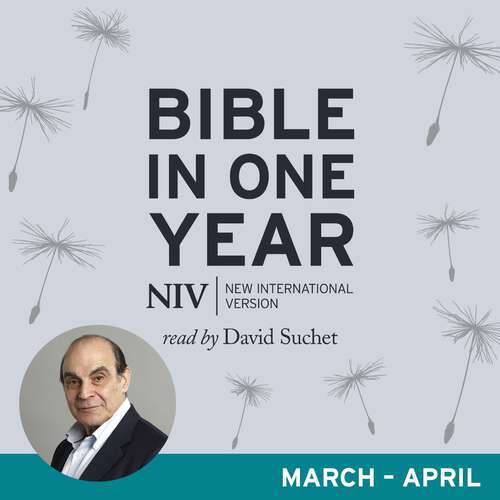 Book cover of NIV Audio Bible in One Year (Mar-Apr): read by David Suchet