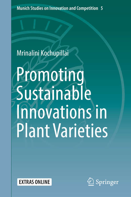 Book cover of Promoting Sustainable Innovations in Plant Varieties