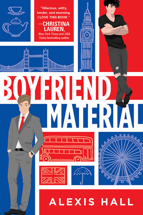 Book cover of Boyfriend Material (London Calling #1)