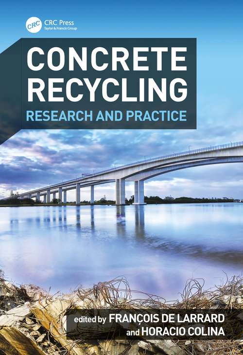 Book cover of Concrete Recycling: Research and Practice