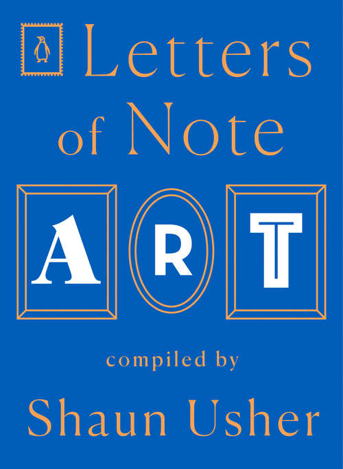 Book cover of Letters of Note: Art (Letters of Note #6)