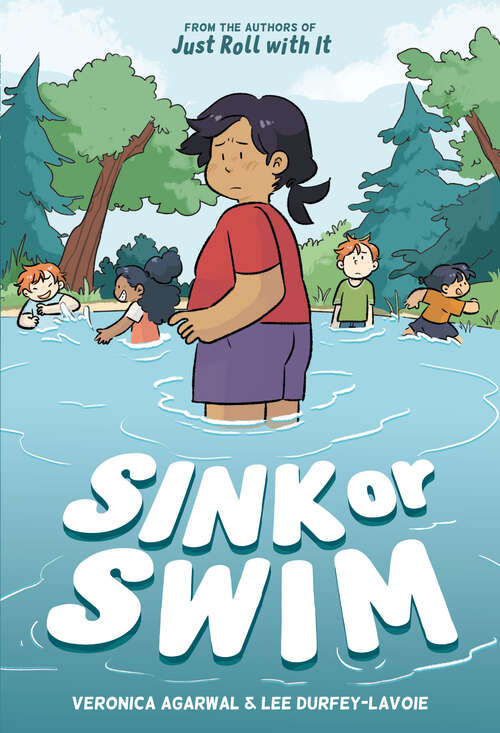 Book cover of Sink or Swim: (A Graphic Novel) (Just Roll with It #2)