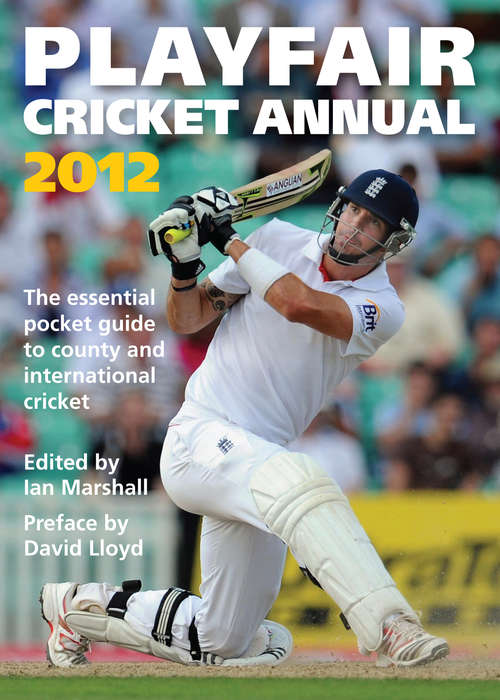 Book cover of Playfair Cricket Annual 2012
