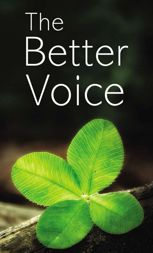 Book cover of The Better Voice