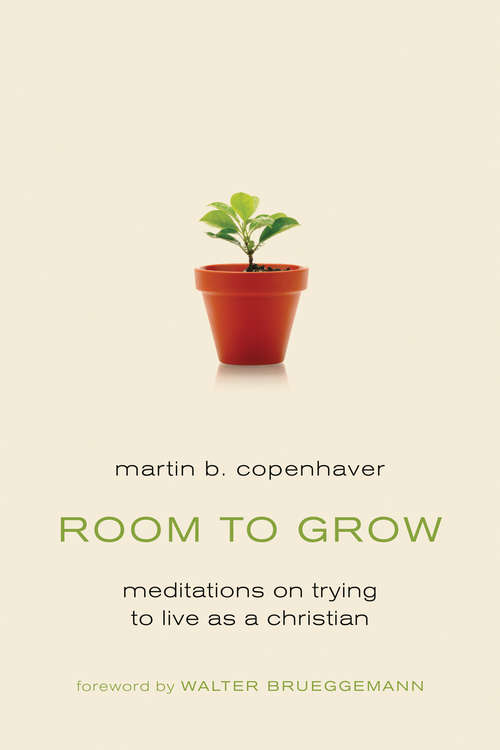 Book cover of Room to Grow: Meditations on Trying to Live as a Christian