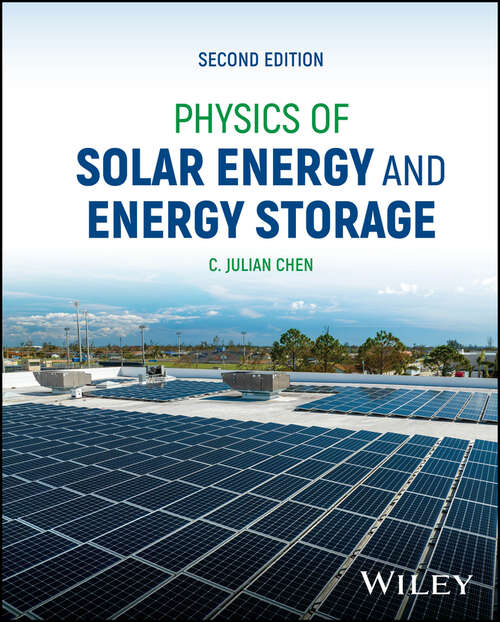 Book cover of Physics of Solar Energy and Energy Storage (2)
