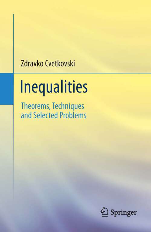 Book cover of Inequalities