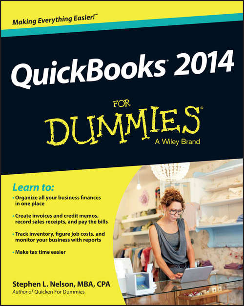 Book cover of QuickBooks 2014 For Dummies