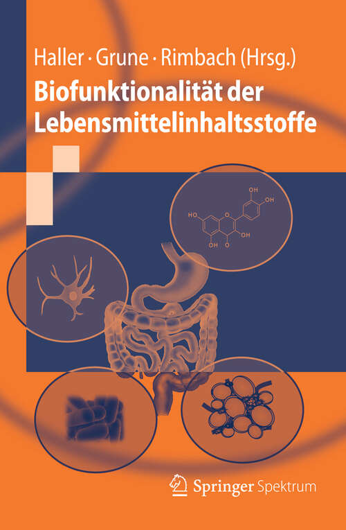 Book cover of Biofunktionalität der Lebensmittelinhaltsstoffe (Springer-Lehrbuch)