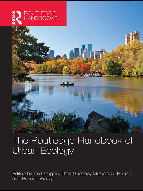 Book cover of The Routledge Handbook of Urban Ecology