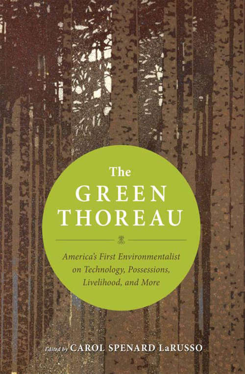 Book cover of The Green Thoreau