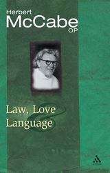 Book cover of Law, Love and Language