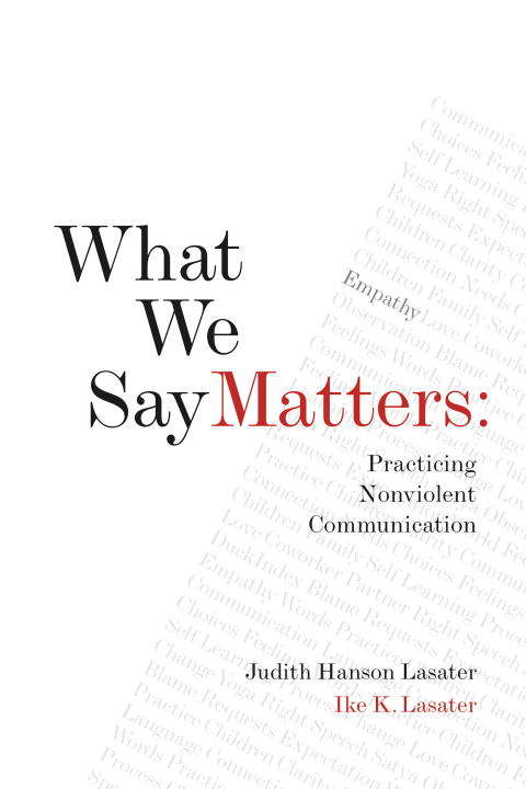 Book cover of What We Say Matters