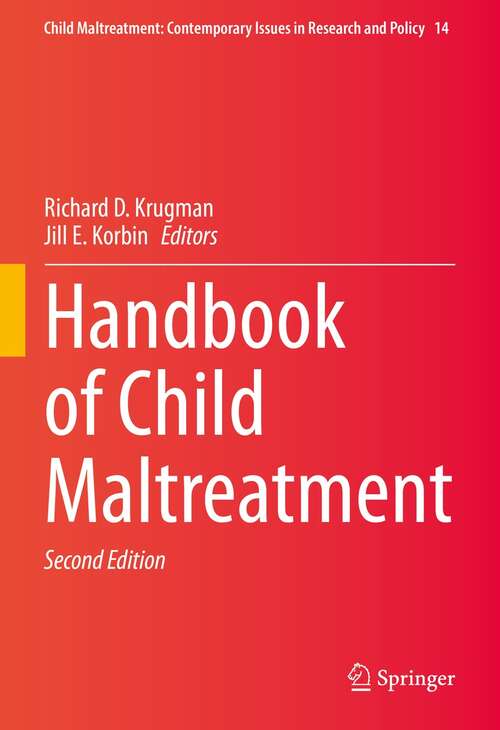 Book cover of Handbook of Child Maltreatment (2nd ed. 2022) (Child Maltreatment #14)