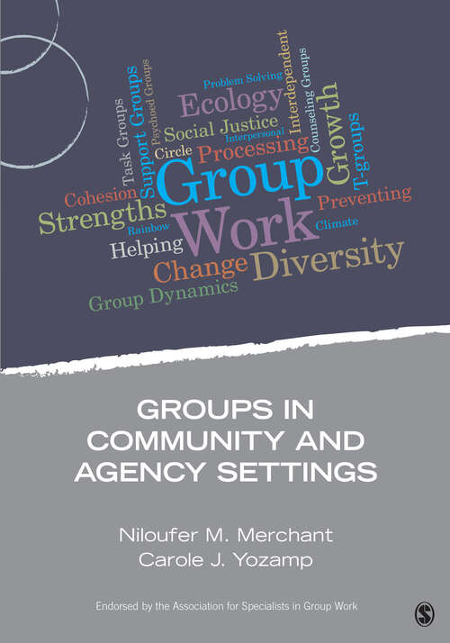 Book cover of Groups in Community and Agency Settings (Group Work Practice Kit)