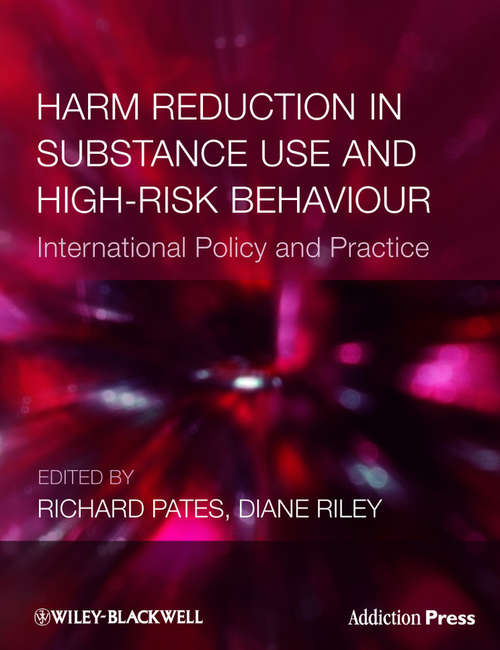 Book cover of Harm Reduction in Substance Use and High-Risk Behaviour (Addiction Press)