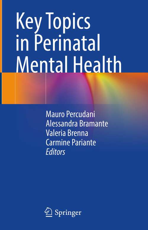 Book cover of Key Topics in Perinatal Mental Health (1st ed. 2022)