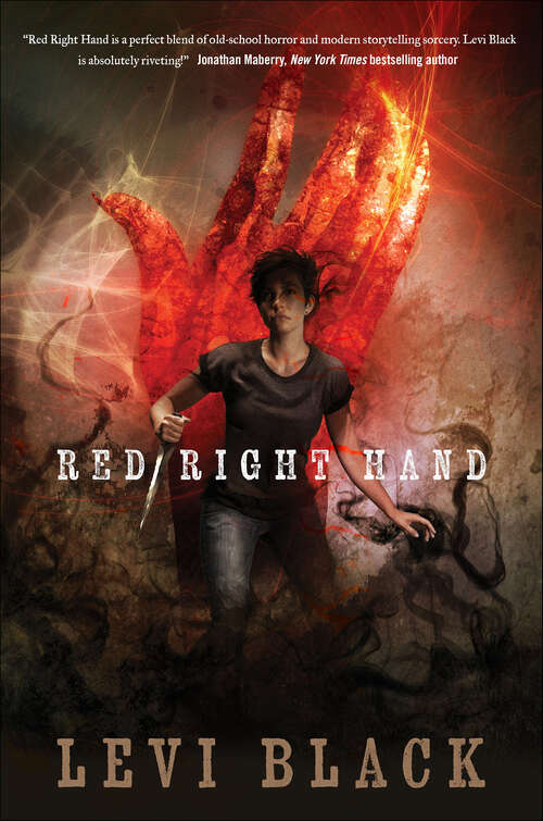 Book cover of Red Right Hand: Red Right Hand, Black Goat Blues, Death Goddess Dance (The Mythos War #1)