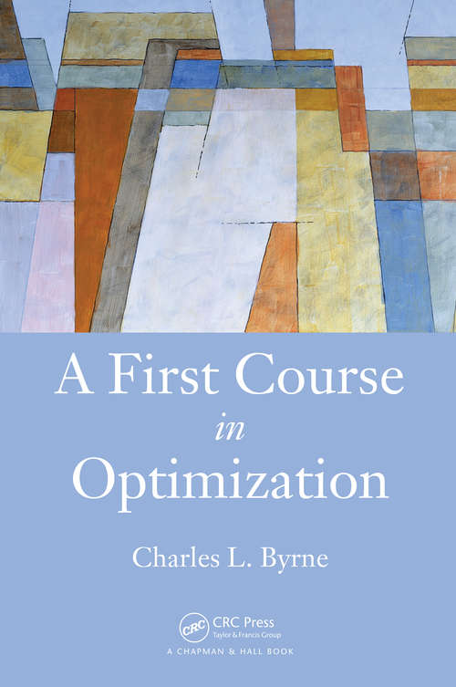 Book cover of A First Course in Optimization