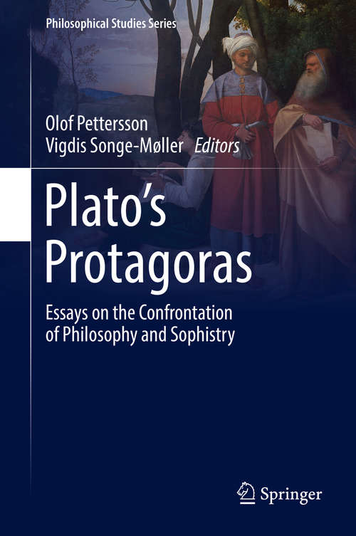 Book cover of Plato’s Protagoras