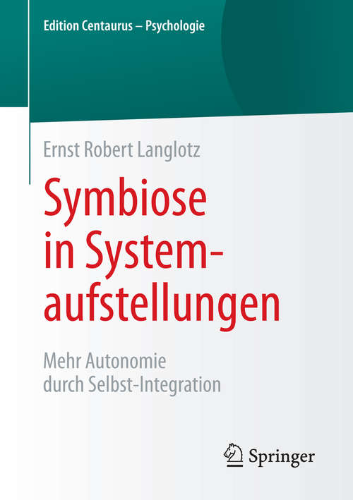 Book cover of Symbiose in Systemaufstellungen