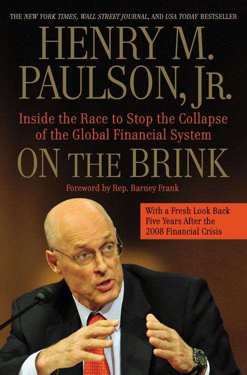Book cover of On the Brink: Inside the Race to Stop the Collapse of the Global Financial System