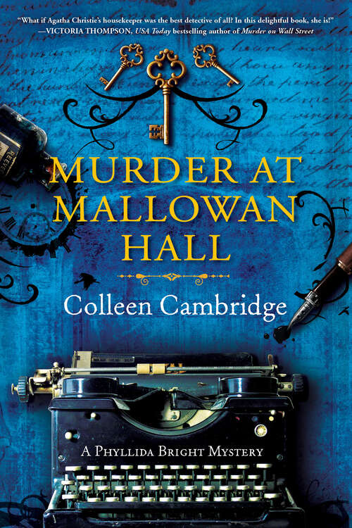 Book cover of Murder at Mallowan Hall (A Phyllida Bright Mystery #1)