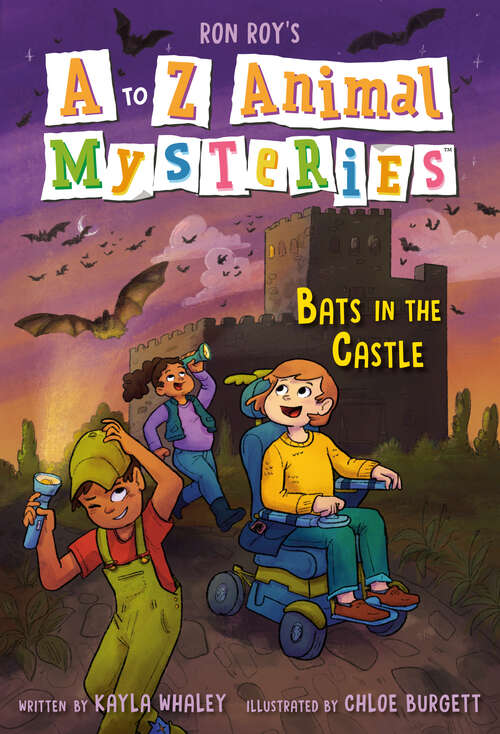 Book cover of A to Z Animal Mysteries #2: Bats in the Castle (A to Z Animal Mysteries #2)