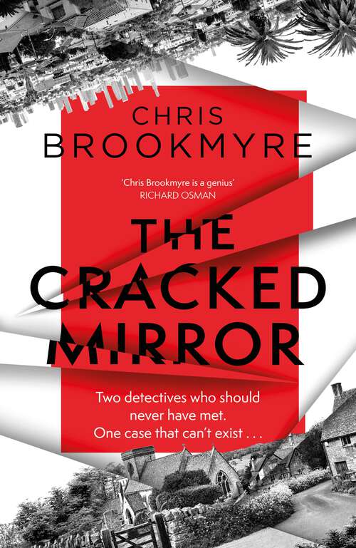 Book cover of The Cracked Mirror: The exceptional brain-twisting mystery