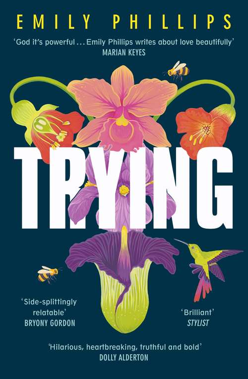 Book cover of Trying: the hilarious novel about what to expect when you're NOT expecting