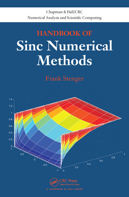 Book cover of Handbook of Sinc Numerical Methods (1) (Chapman & Hall/CRC Numerical Analysis and Scientific Computing Series)