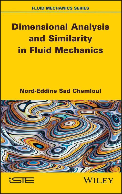Book cover of Dimensional Analysis and Similarity in Fluid Mechanics