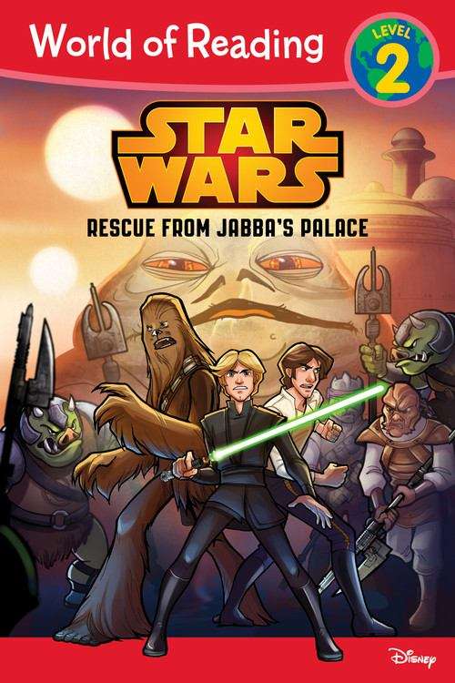 Book cover of World Of Reading Star Wars Rescue From Jabba's Palace: Level 2