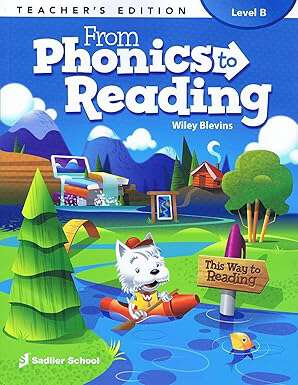 Book cover of From Phonics to Reading, Level B, Teacher's Edition