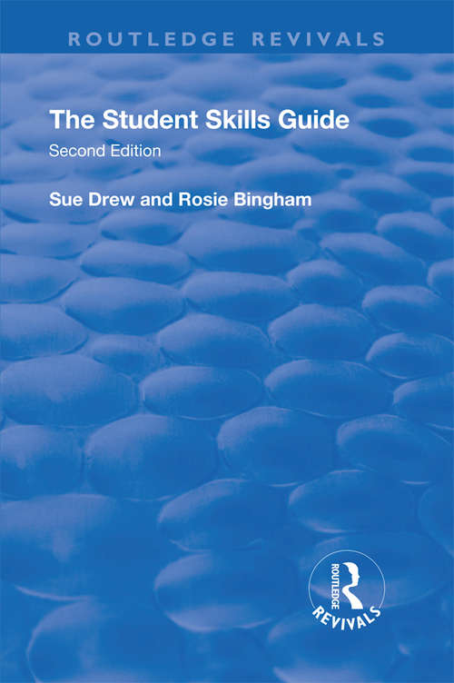 Book cover of The Student Skills: Guide (Routledge Revivals)