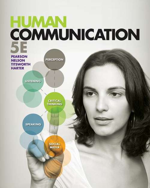 Book cover of Human Communication Fifth Edition