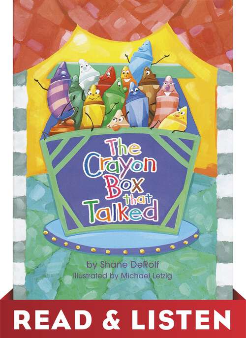 Book cover of The Crayon Box that Talked: Read & Listen Edition