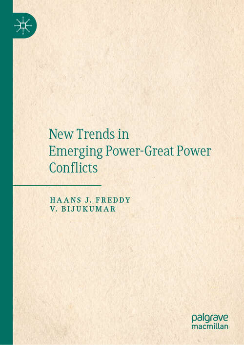 Book cover of New Trends in Emerging Power-Great Power Conflicts (2024)