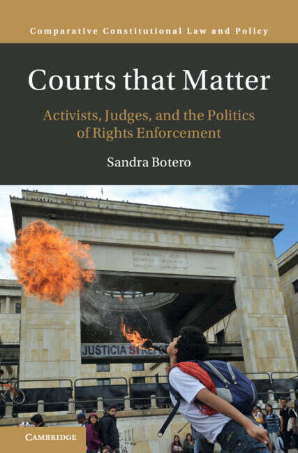 Book cover of Comparative Constitutional Law and Policy: Courts that Matter
