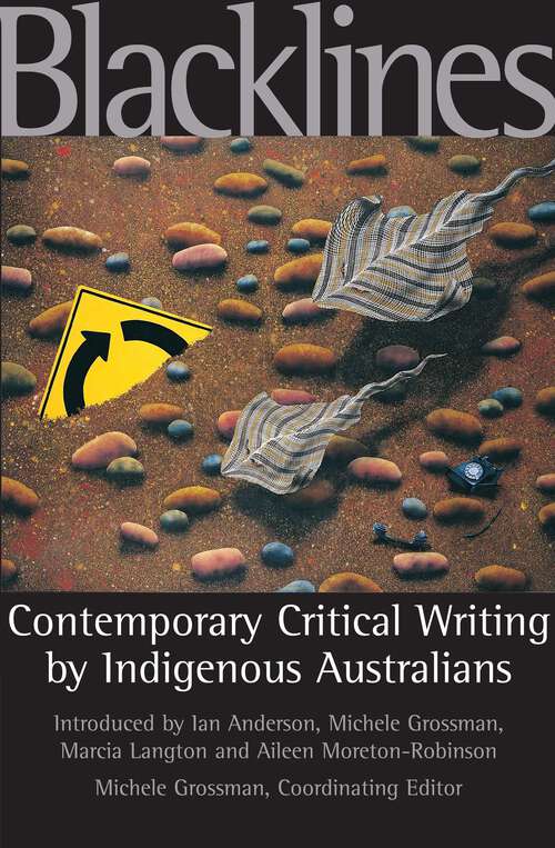 Book cover of Blacklines: Contemporary Critical Writings By Indigenous Australians